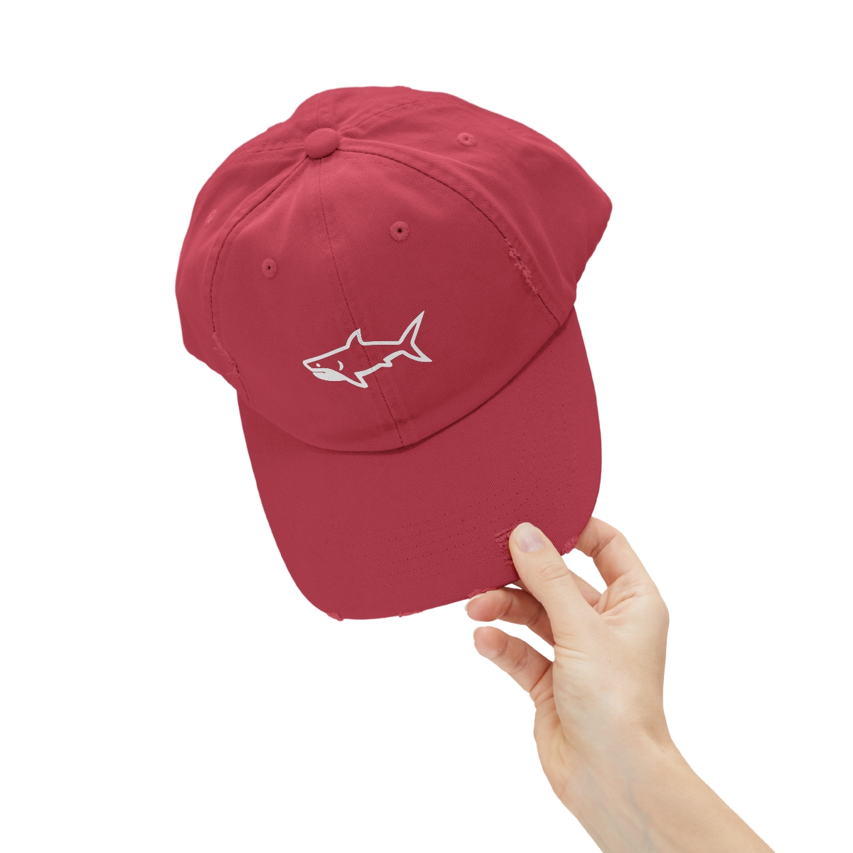 Shark Distressed Cap - Image 56