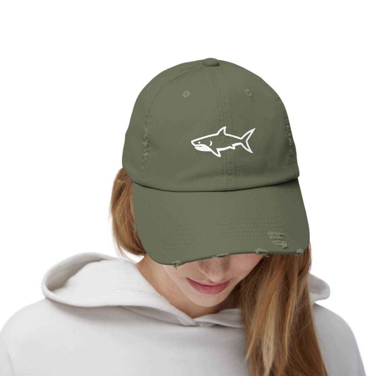 Shark Distressed Cap - Image 27