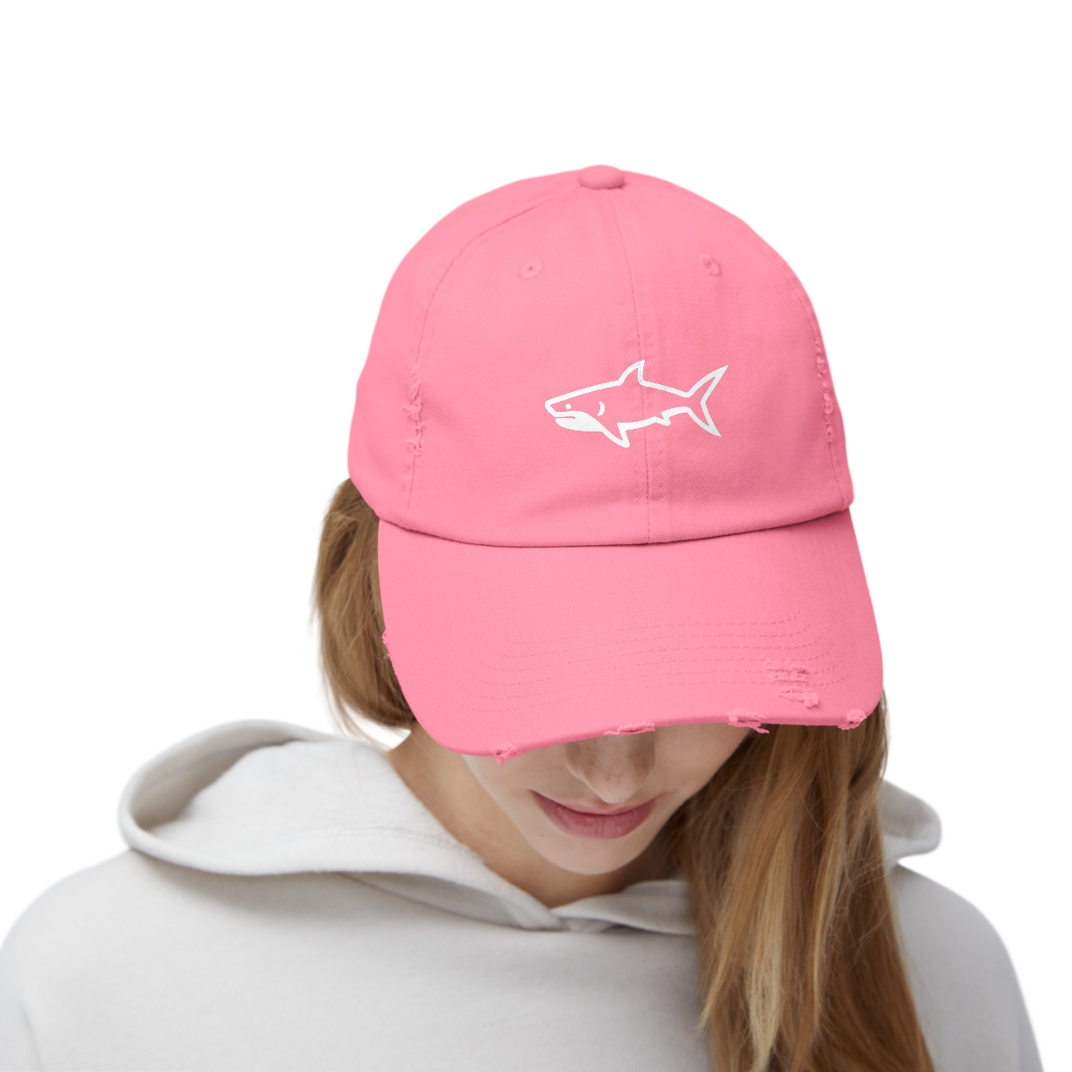 Shark Distressed Cap - Image 43
