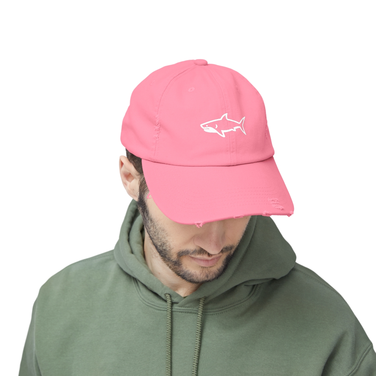 Shark Distressed Cap - Image 45