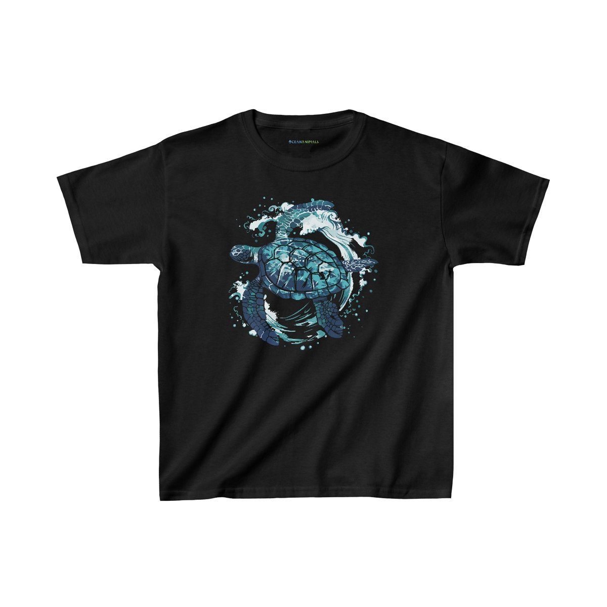 Kids Heavy Cotton™ Sea Turtle Graphic Tee - Image 7