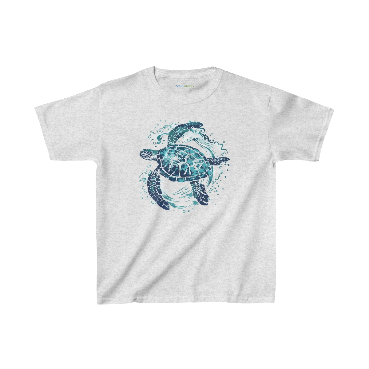 Kids Heavy Cotton™ Sea Turtle Graphic Tee - Image 5