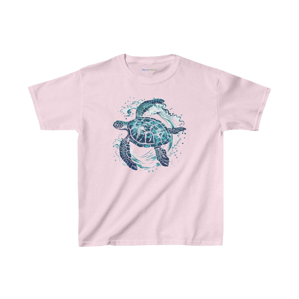 Kids Heavy Cotton™ Sea Turtle Graphic Tee - Image 15