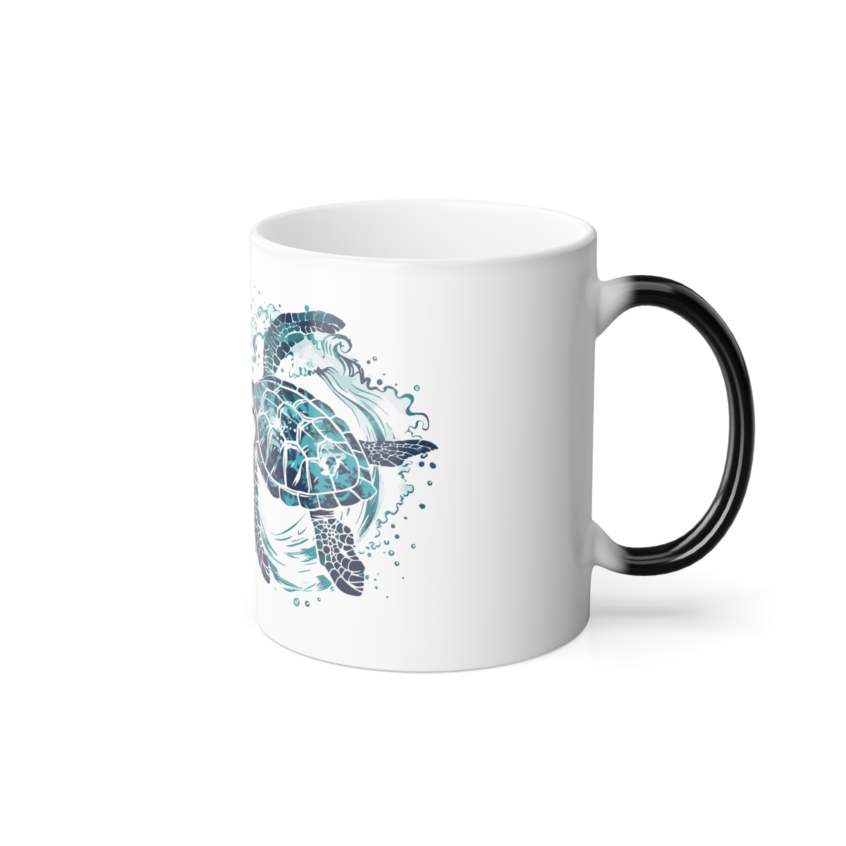 Sea Turtle - Color Morphing Mug, 11oz - Image 5