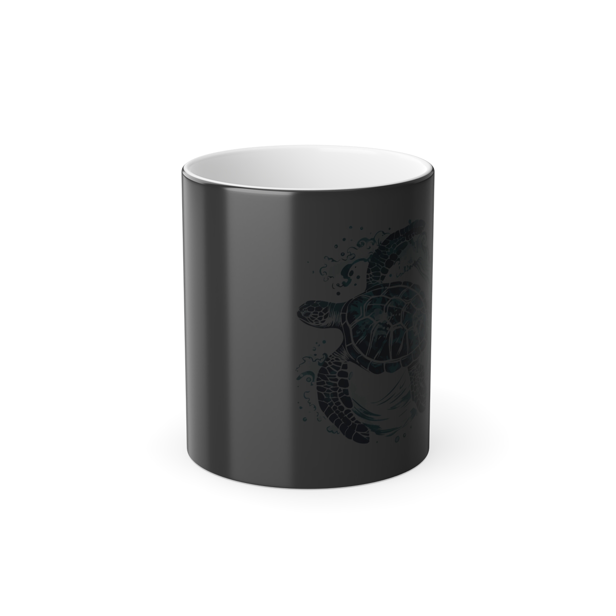 Sea Turtle - Color Morphing Mug, 11oz - Image 6