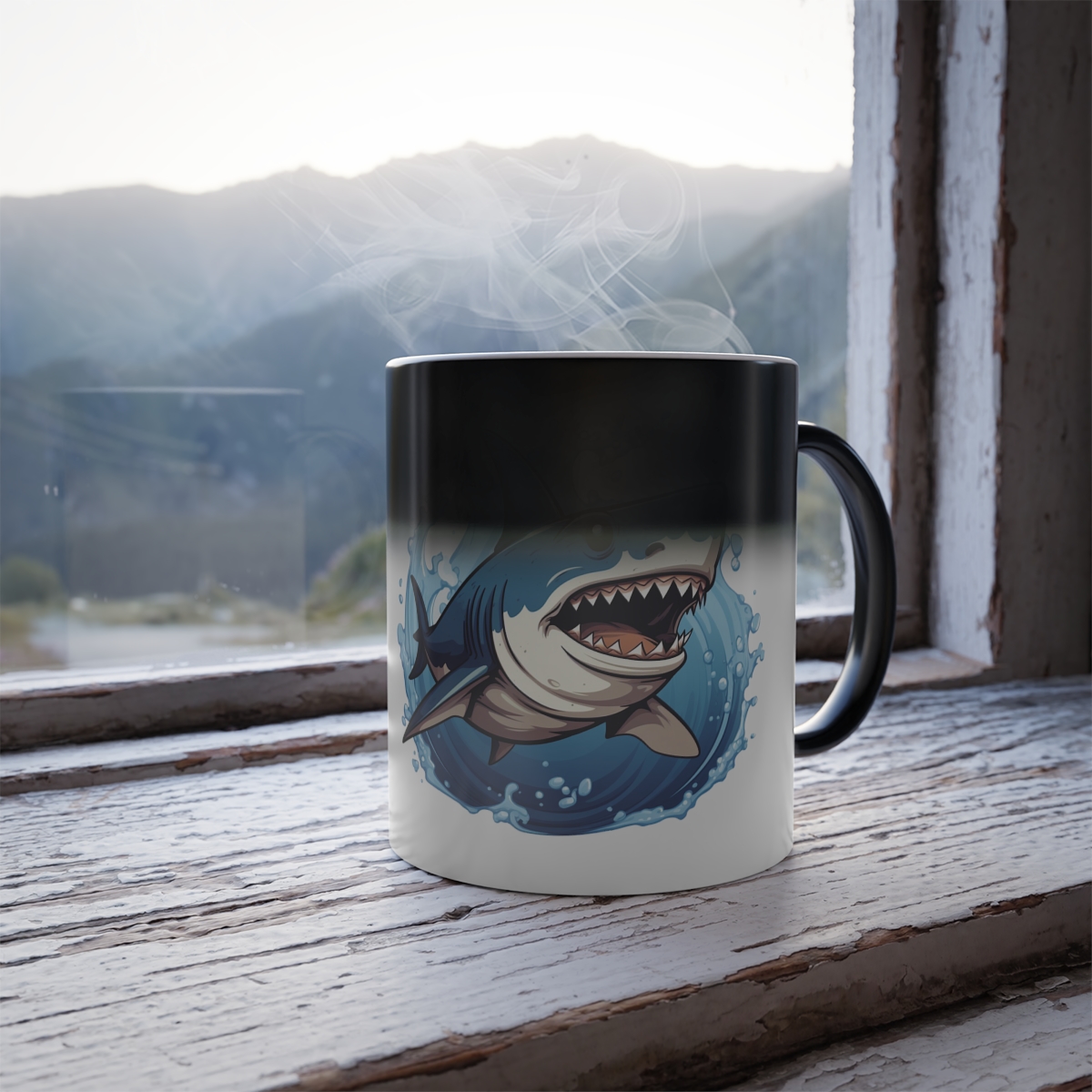 Shark - Color Morphing Mug, 11oz - Image 8